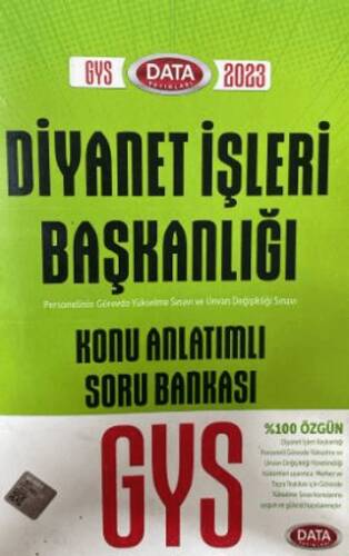 2023 GYS Diyanet İşleri Başkanlığı Konu Anlatımlı Soru Bankası Görevde Yükselme - 1