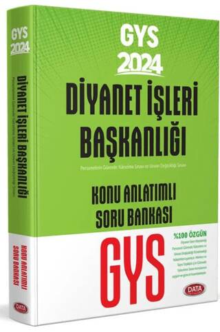 2024 GYS Diyanet İşleri Başkanlığı Konu Anlatımlı Soru Bankası Görevde Yükselme - 1