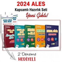 2024 Kariyer Serisi ALES Video Çözümlü Kapsamlı Hazırlık Seti - 1