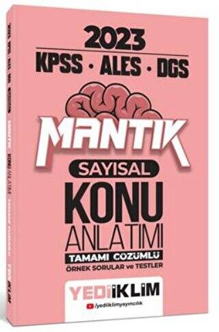 2023 KPSS ALES DGS Sayısal Mantık Konu Anlatımı - 1