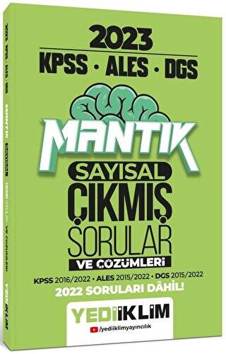2023 KPSS ALES DGS Sayısal Mantık Tamamı Çözümlü Çıkmış Sorular - 1