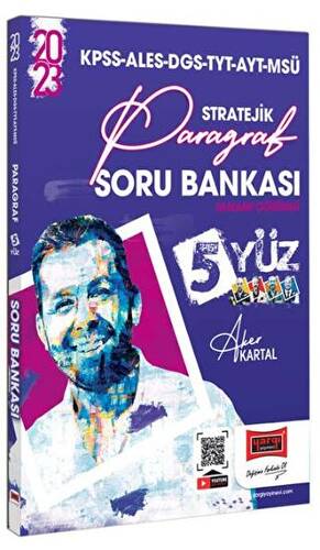 2023 KPSS ALES DGS TYT AYT MSÜ 5Yüz Tamamı Çözümlü Stratejik Paragraf Soru Bankası Yargı Yayınları - 1