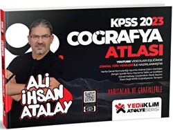 2023 KPSS Atölye Serisi Haritalar ve Grafiklerle Coğrafya Atlası - 1