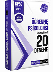 2023 KPSS Eğitim Bilimleri Öğrenme Psikolojisi 20 Deneme - 1
