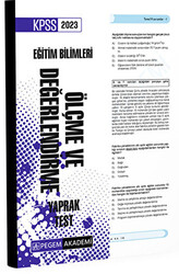 2023 KPSS Eğitim Bilimleri Ölçme ve Değerlendirme Yaprak Test - 1