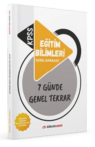 KPSS Eğitim Bilimleri Soru Bankası 7 Günde Genel Tekrar Kitabı Akademi - 1