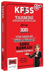 2023 KPSS Eğitim Bilimleri Tüm Dersler Tamamı Çözümlü Tahmini Anahtar - 1