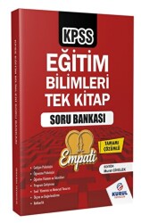 2024 KPSS Empati Eğitim Bilimleri Tek Kitap Çözümlü Soru Bankası - 1