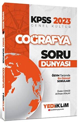 2023 KPSS Genel Kültür Coğrafya Soru Dünyası - 1