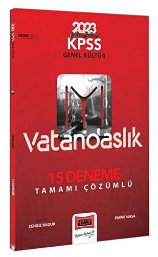 2023 KPSS Genel Kültür Hedef IYI Serisi Vatandaşlık Tamamı Çözümlü 15 Deneme - 1