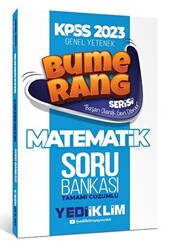 2023 KPSS Genel Yetenek Bumerang Matematik Tamamı Çözümlü Soru Bankası - 1