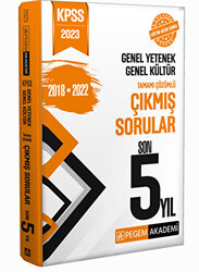 2023 KPSS Genel Yetenek Genel Kültür Çıkmış Sorular Son 5 Sınav - 1