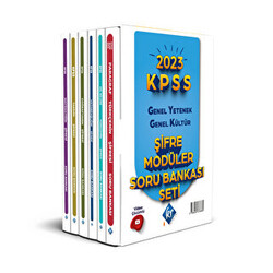 2023 KPSS Genel Yetenek Genel Kültür Şifre Modüler Soru Bankası Seti Video Çözümlü - 1