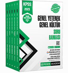 2023 KPSS Genel Yetenek Genel Kültür Tamamı Çözümlü Soru Bankası Seti 5 Kitap - 1
