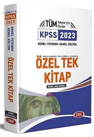 2023 KPSS Genel Yetenek - Genel Kültür Tek Kitap - 1