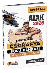 KPSS Haritalarla Atak Coğrafya Soru Bankası - 1
