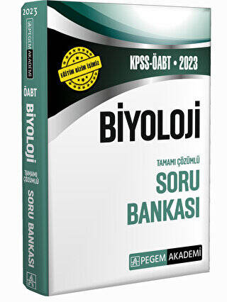 2023 KPSS ÖABT Biyoloji Soru Bankası - 1