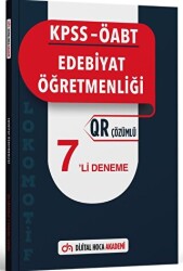 KPSS ÖABT Edebiyat Öğretmenliği Lokomotif Serisi QR Çözümlü 7`li Deneme Akademi - 1