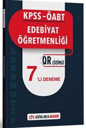 KPSS ÖABT Edebiyat Öğretmenliği Lokomotif Serisi QR Çözümlü 7`li Deneme Akademi - Dijital Hoca