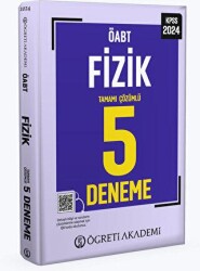 2024 KPSS ÖABT Fizik Tamamı Çözümlü 5 Deneme - 1