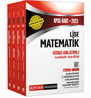 2023 KPSS ÖABT Lise Matematik Konu Anlatımlı - 1