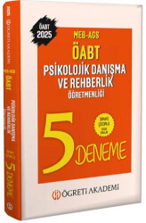2025 MEB AGS ÖABT Psikolojik Danışma ve Rehberlik Öğretmenliği Tamamı Çözümlü 5 Deneme - 1