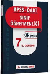 KPSS ÖABT Sınıf Öğretmenliği Lokomotif Serisi QR Çözümlü 7`li Deneme Akademi - Dijital Hoca