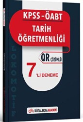 KPSS ÖABT Tarih Öğretmenliği Lokomotif Serisi QR Çözümlü 7`li Deneme Akademi - 1