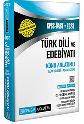 2023 KPSS ÖABT Türk Dili ve Edebiyat Konu Anlatımlı - 1