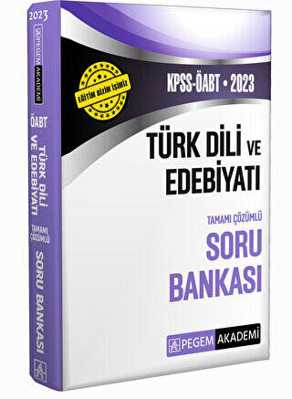 2023 KPSS ÖABT Türk Dili ve Edebiyat Soru Bankası - 1