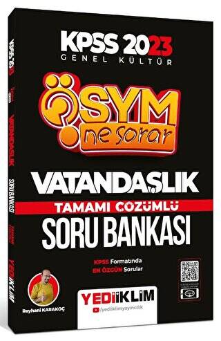 2023 KPSS ÖSYM Ne Sorar Vatandaşlık Tamamı Çözümlü Soru Bankası - 1