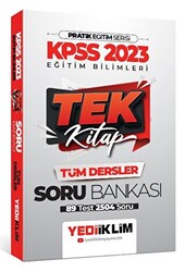 2023 KPSS Pratik Eğitim Serisi Eğitim Bilimleri Tek Kitap Soru Bankası - 1