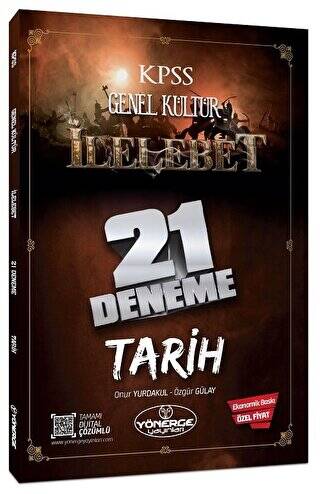 KPSS Tarih İlelebet 21 Deneme Çözümlü - 1