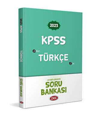 2023 KPSS Türkçe Soru Bankası - 1