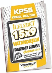 KPSS Vatandaşlık İLELEBET 15x9 Deneme Çözümlü - 1