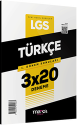2025 LGS 1.Dönem Konuları Türkçe 3 Deneme - 1