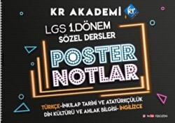 2023 LGS 1. Dönem Sözel Bölüm Poster Notlar KR Akademi - 1