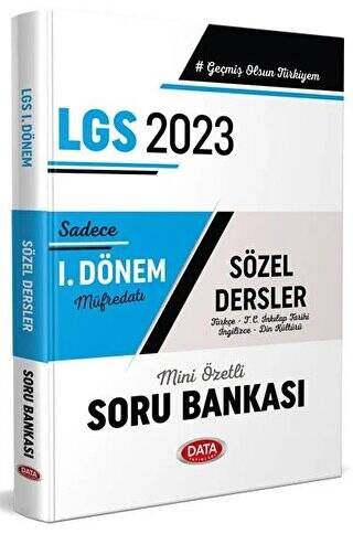 2023 LGS 1. Dönem Sözel Soru Bankası - - 1