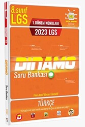 2023 LGS 1. Dönem Türkçe Dinamo Soru Bankası - Tonguç Akademi