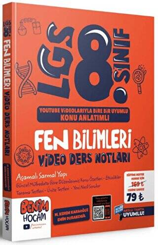 2023 LGS 8. Sınıf Fen Bilimleri Video Ders Notları - 1