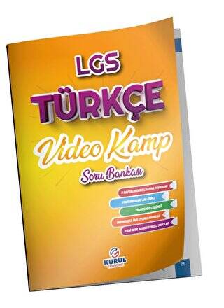 2023 LGS Video Kamp Türkçe Soru Bankası - 1