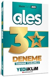 2023 Master Serisi ALES Tamamı Çözümlü 3 Yıldız Deneme - 1