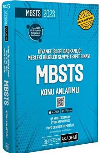 2023 MBSTS Diyanet İşleri Başkanlığı Mesleki Bilgiler Seviye Tespit Sınavı Konu Anlatımı - 1