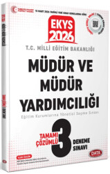 MEB EKYS Müdür ve Müdür Yardımcılığı 3 Deneme Sınavı - 1
