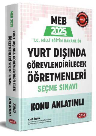 2025 MEB Yurt Dışında Görevlendirilecek Öğretmenleri Seçme Sınavı Konu Anlatımlı - 1