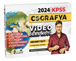 Mehmet Eğit 2024 KPSS Coğrafya Video Ders Notları - 1