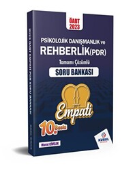 ÖABT Empati Psikolojik Danışmanlık ve Rehberlik Tamamı Çözümlü Soru Bankası - 1