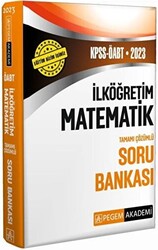 2023 ÖABT İlköğretim Matematik Öğretmenliği Soru Bankası Çözümlü Pegem Akademi Yayınları - 1