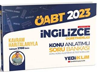 2023 ÖABT İngilizce Öğretmenliği Kavram Haritalarıyla Konu Anlatımlı Soru Bankası - 1