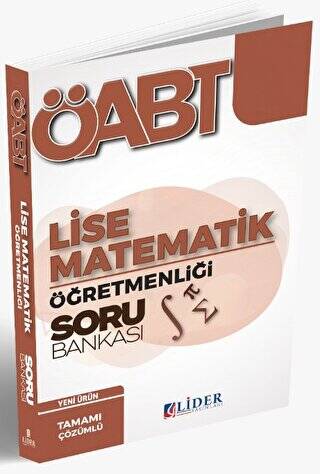 2023 ÖABT Lise Matematik Öğretmenliği Soru Bankası - 1
